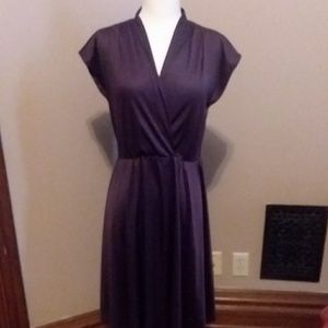 Vintage eggplant dress